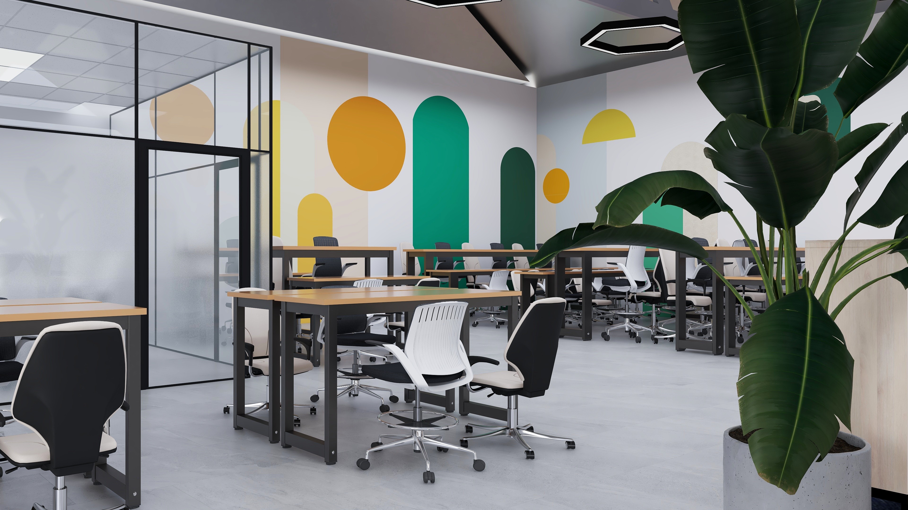 Open Coworking Space at Shed#2 Coworking with multiple seating options